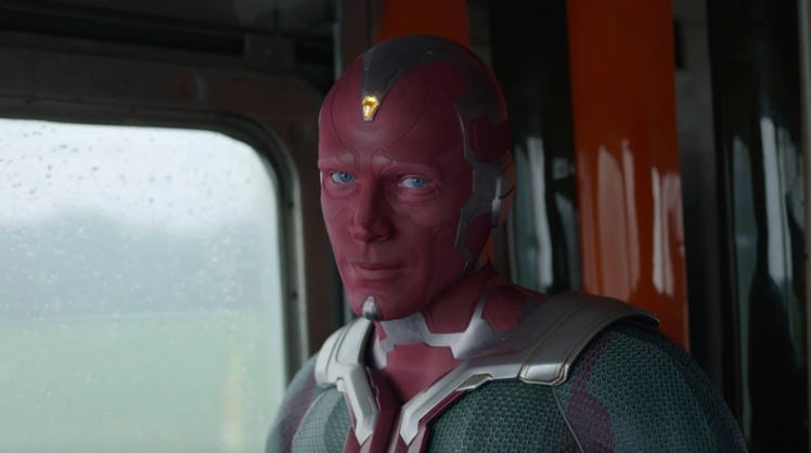 Paul Bettany as Vision in WandaVision.