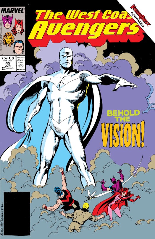 West Coast Avengers White Vision