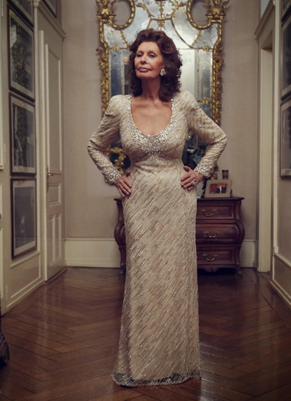 Sophia Loren was photographed in Geneva in December 2020. Retouching: Simon Killick.                ...