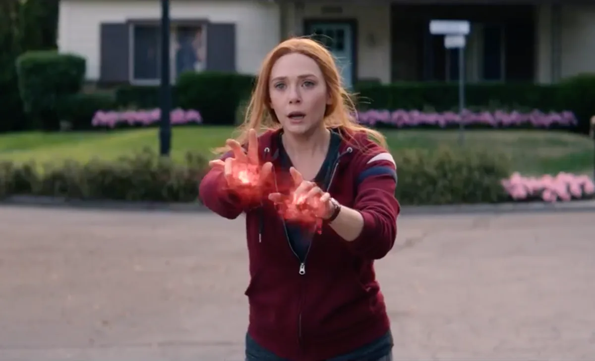 Wanda Using Magic What Is Chaos Magic In 'WandaVision'? Wanda's True Powers Were Explained
