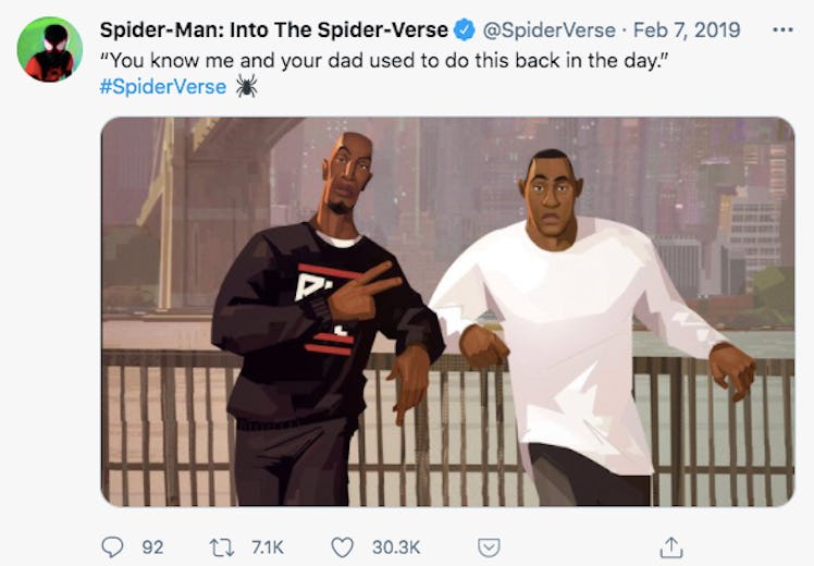 Spider-Man into the spider-verse