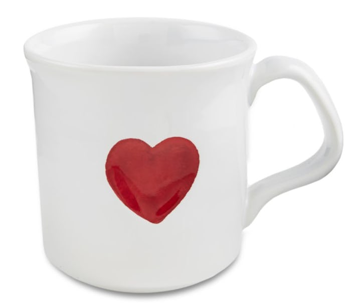 Red Heart Mug