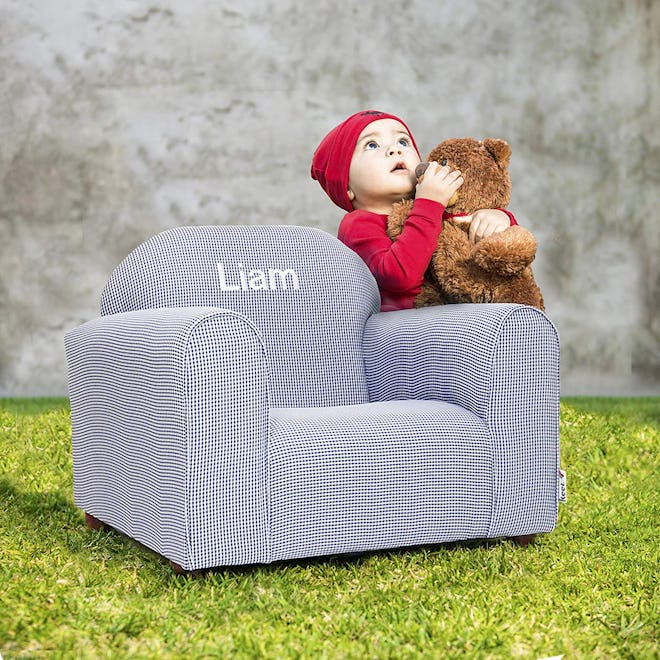 Mini Furniture Upholstered Personalized Kids Chair