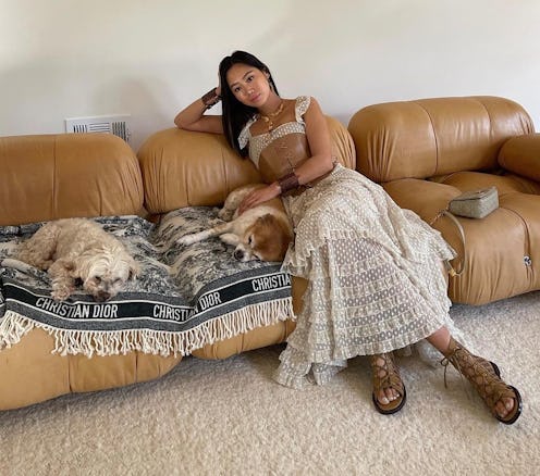 Aimee Song's fashion week style.