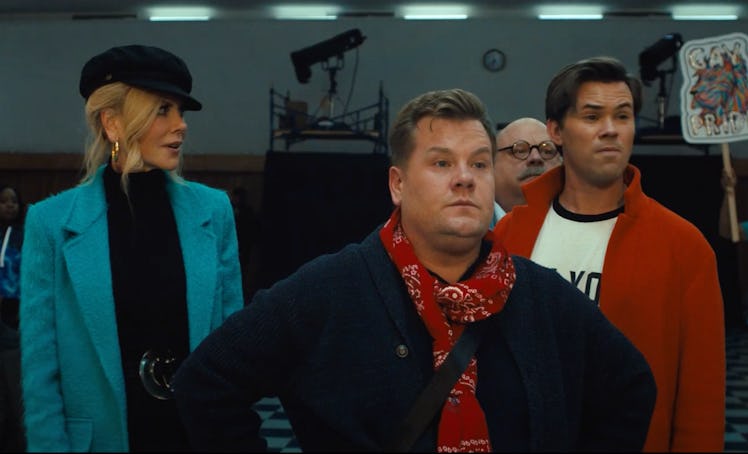 Twitter lost it when James Corden got a 2021 Golden Globes nomination for 'The Prom.'