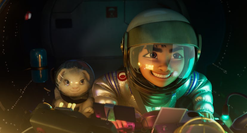 'Over The Moon' is a Netflix original film that is currently streaming.