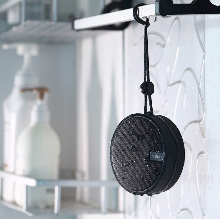 INSMY IPX7 Waterproof Bluetooth Shower Speaker