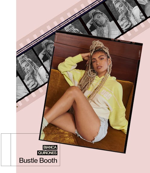 Bianca Quiñones talks music, family, and Ugg slides in the Bustle Booth