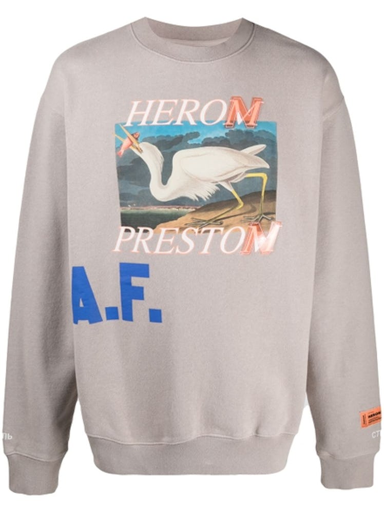 Heron A.F. Pullover Sweatshirt