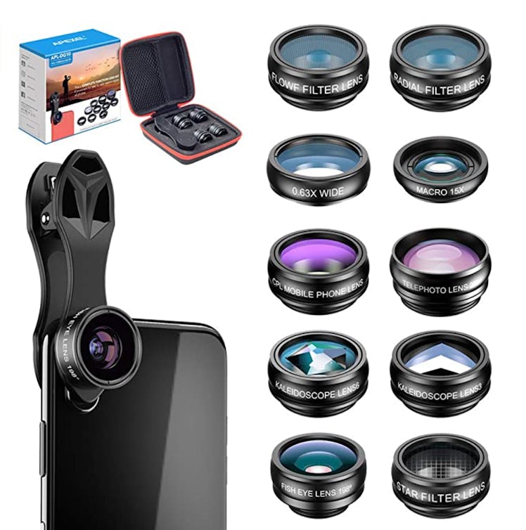 Apexel 10 in 1 Phone Camera Lens Kit