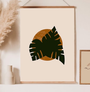 Leaves Art Print