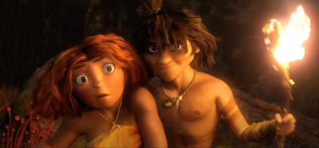 Emma Stone lends her voice to 'The Croods.'