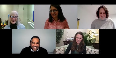 Kate Middleton joined a chat with three other parents to talk about their responsibilities during th...