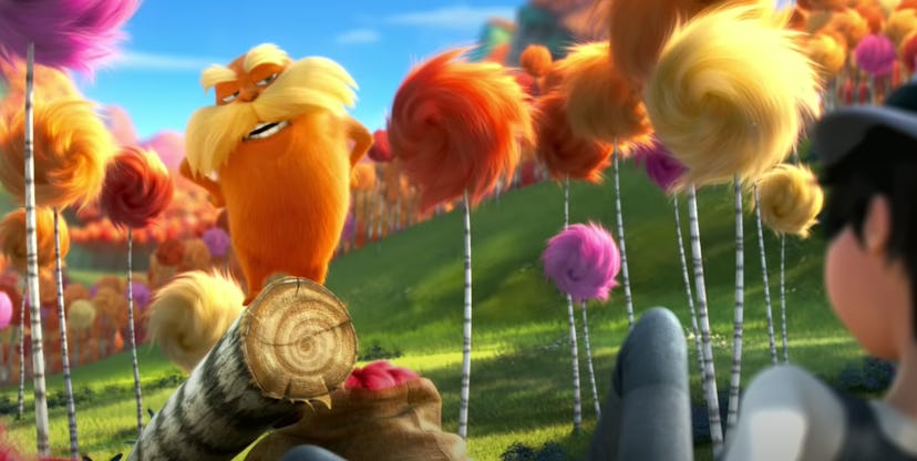 Danny Devito lends his voice to the 2012 film, 'Dr. Suess' The Lorax.'