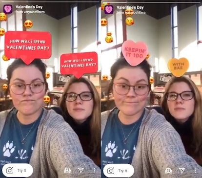 These Valentine's Day 2021 Instagram filters feature cute AR predictors.