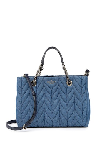 Kate Spade New York Briar Lane Quilted Denim Meena Satchel