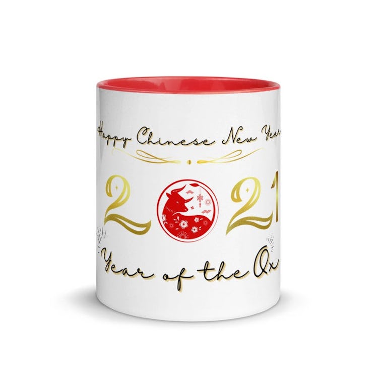 Elegant Coffee Mug Happy Chinese New Year