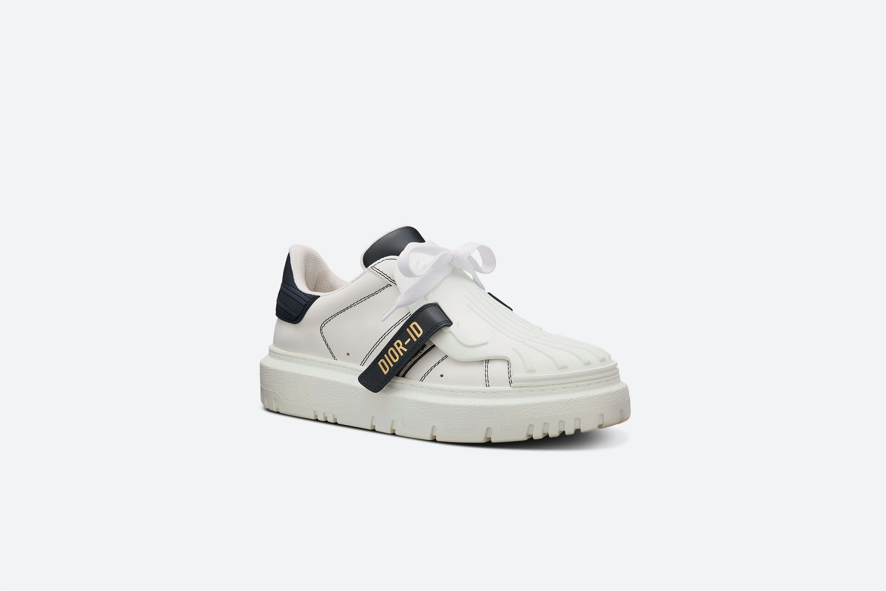 Dior Id Leather Sneaker in White  Lyst