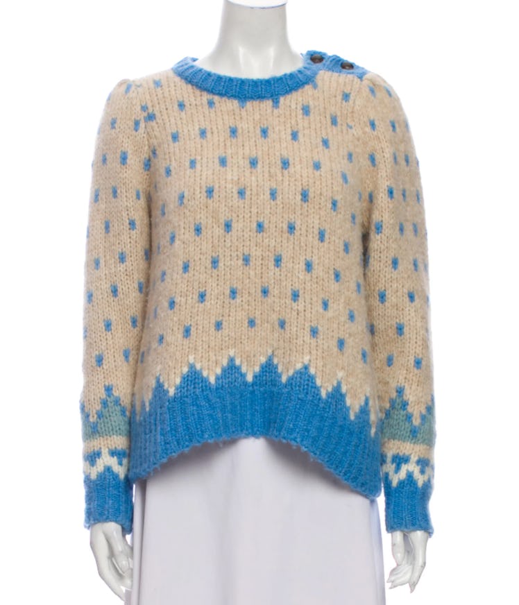 Alpaca Printed Sweater