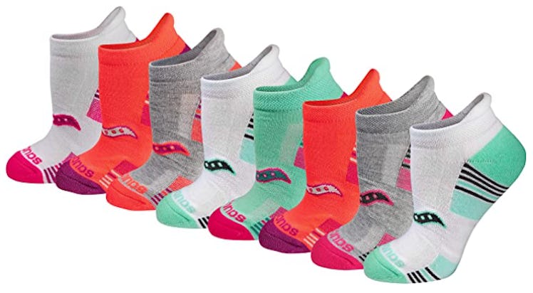 Saucony Performance Heel Tab Athletic Socks (8 Pairs)