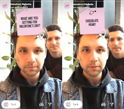 These Valentine's Day 2021 Instagram filters include so many AR predictors.