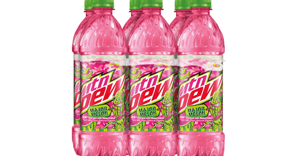 Here S Where To Buy Mountain Dew Major Melon To Stock Up On The New Permanent Flavor Here S Where To Buy Mountain Dew Major Melon To Stock Up On The New Permanent Flavor