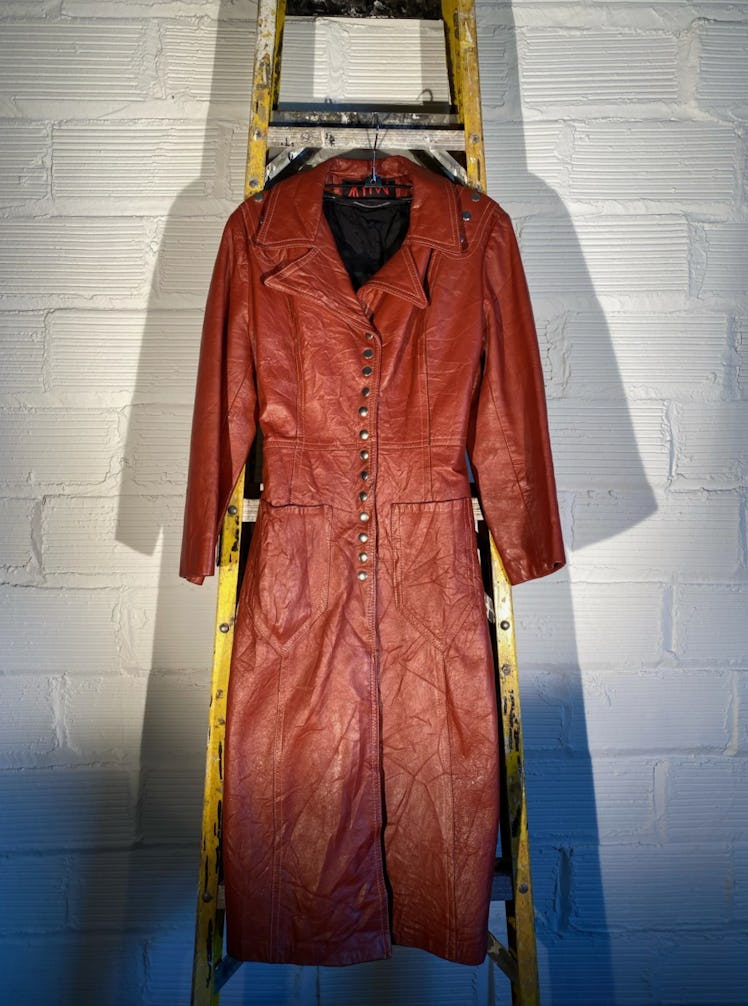 Leather Trench Coat