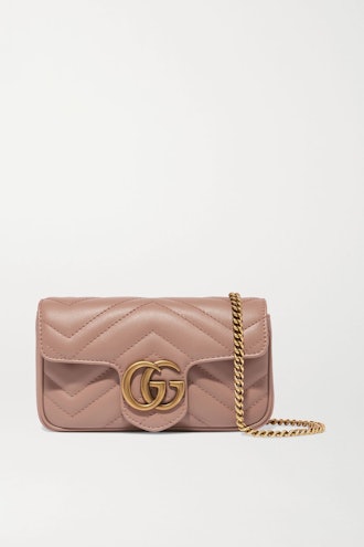 Gucci GG Marmont Super Mini Quilted Leather Shoulder Bag