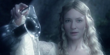 Cate Blanchett as Galadriel in Lord of the Rings: The Fellowship of the Ring
