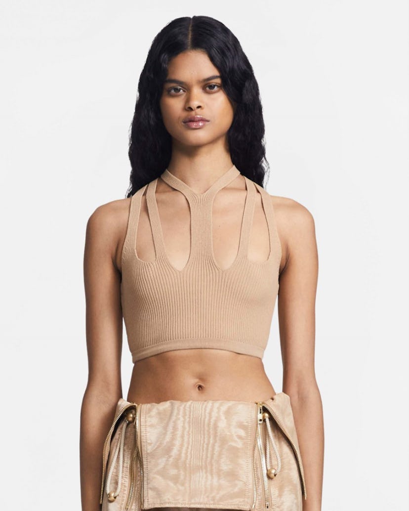 Lustrate Fork Crop Top