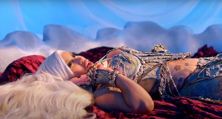 Cardi B endorsed Vush in her "Up" music video.
