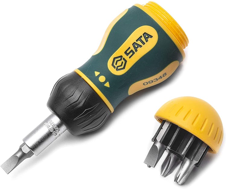 SATA 6-in-1 Ratcheting Screwdriver Set