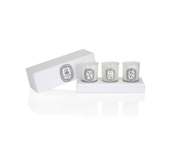Set of Small Candles (Berries, Fig Tree, Roses)