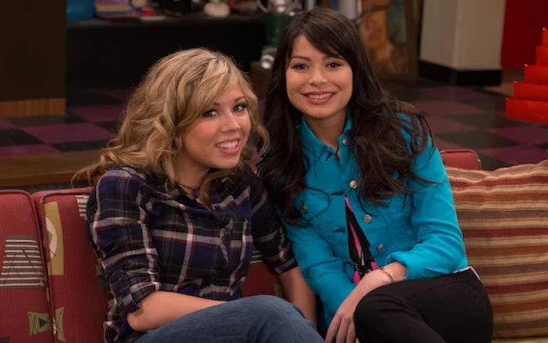 Miranda Cosgrove and Jennette McCurdy in 'iCarly.'