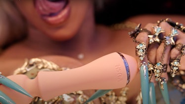 Cardi B endorsed Vush in her "Up" music video.