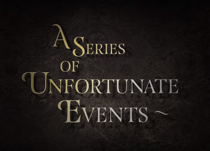 'A Series Of Unfortunate Events' on Netflix