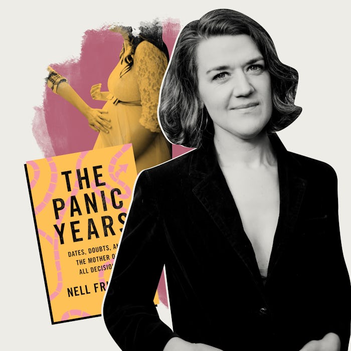 Author Nell Frizzell with her book, The Panic Years