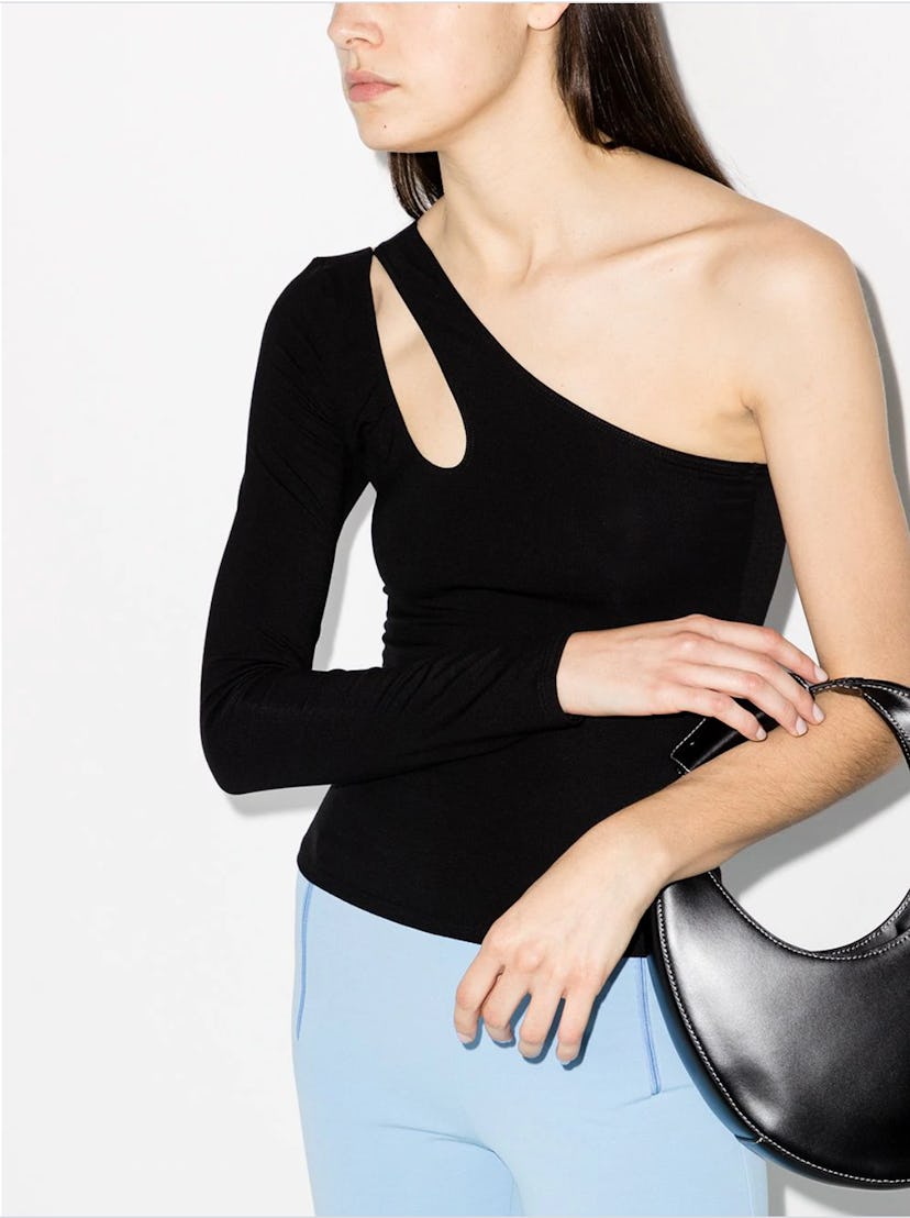 One-Shoulder Cut-Out Top