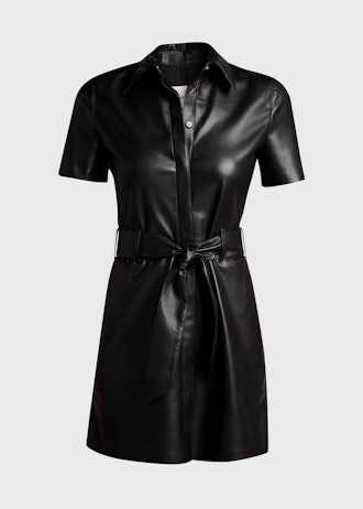 Halli Vegan-Leather Dress