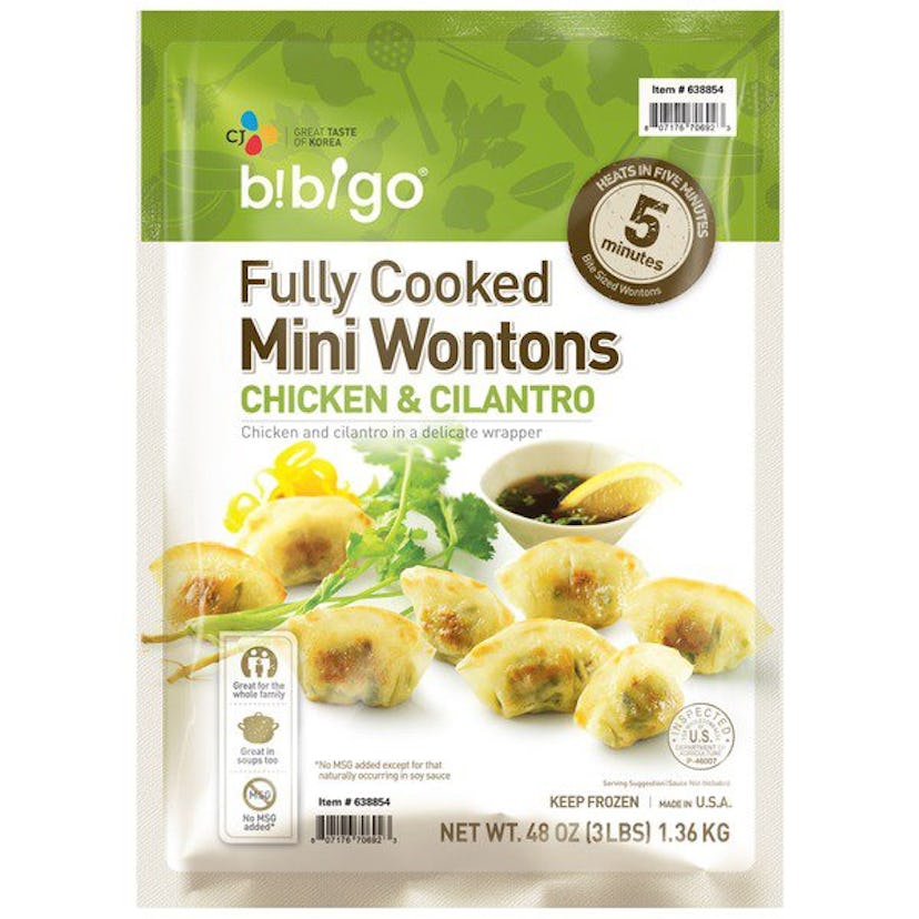 fully cooked mini wontons