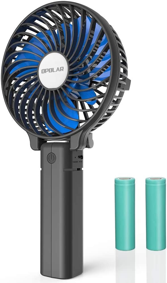 Opolar Handheld Battery Operated Face Fan
