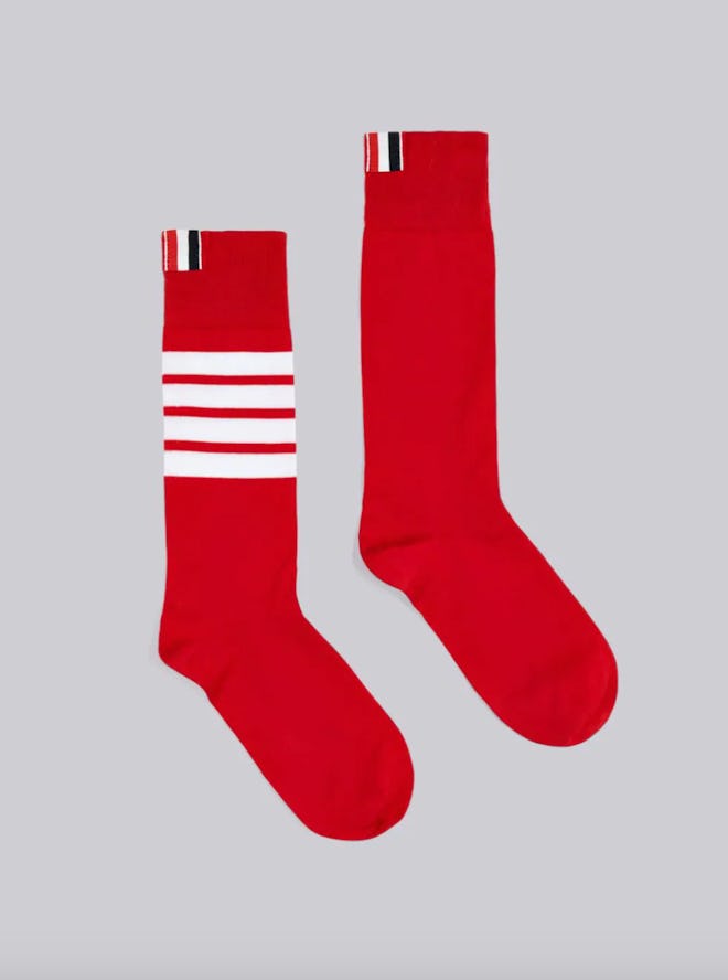 Red Lightweight Socks