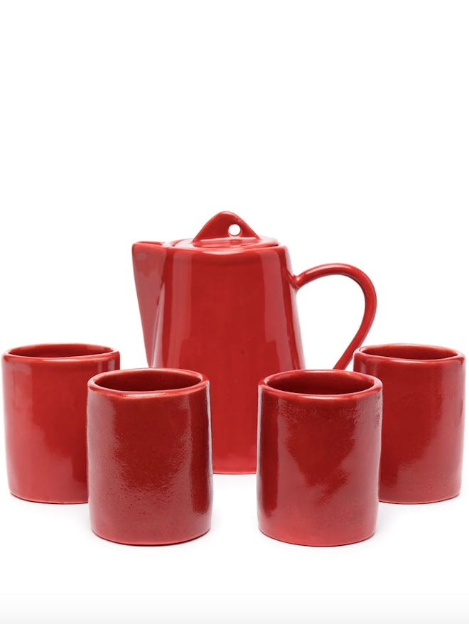 CNY Ceramic Tea Set