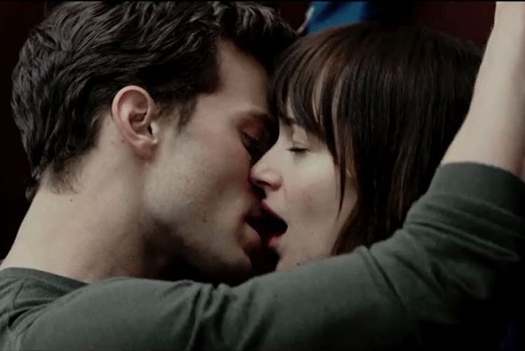 Ana and Christian sex scene from 'Fifty Shades of Grey'