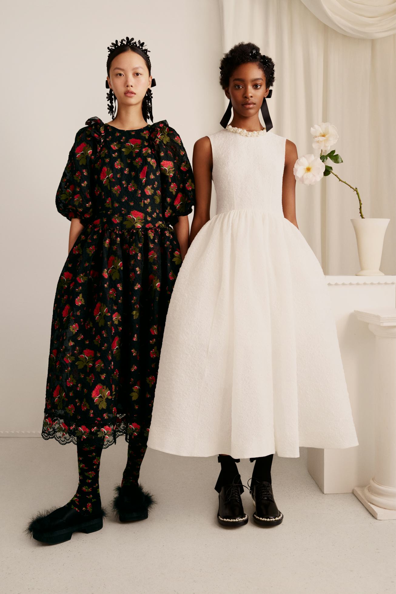 Simone Rocha x H&M Reveal The Lookbook For Their Upcoming Collab.