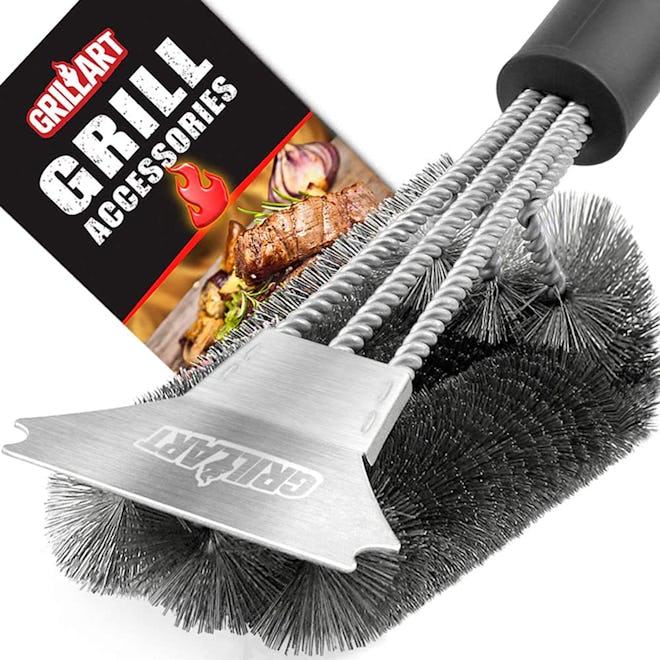 GRILLART Grill Brush and Scraper