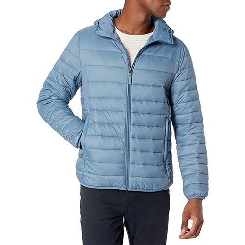 Amazon Essentials Packable Hooded Puffer Jacket
