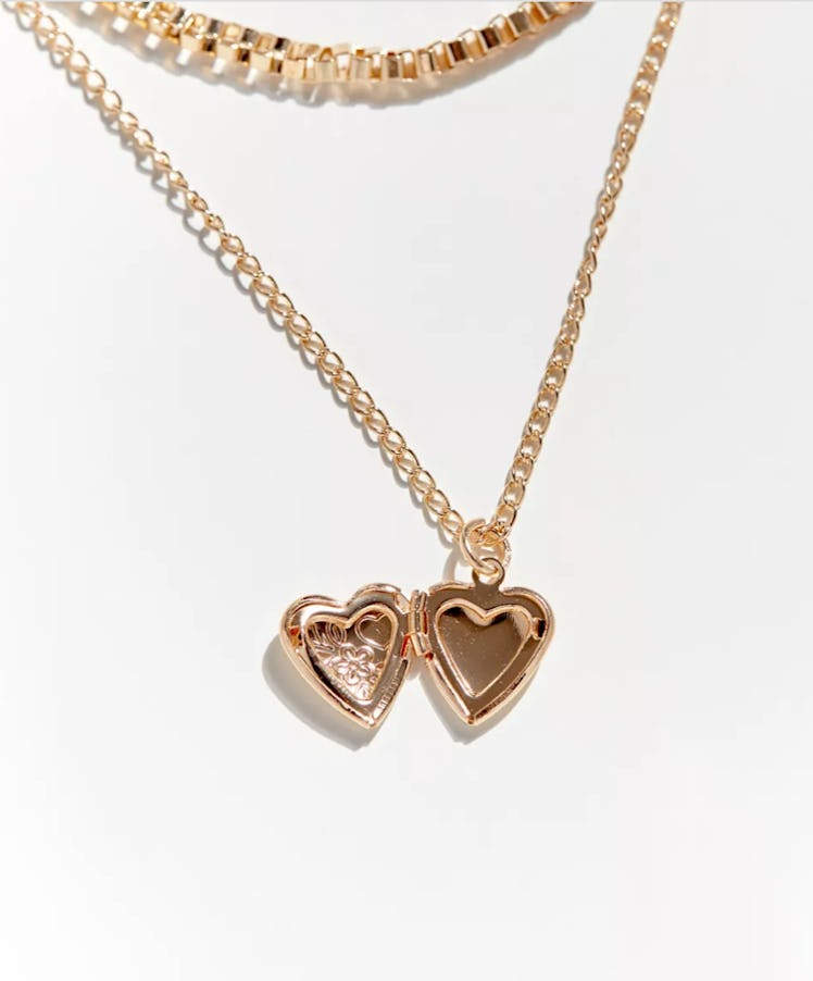 Urban Outfitters Locket Layer Necklace