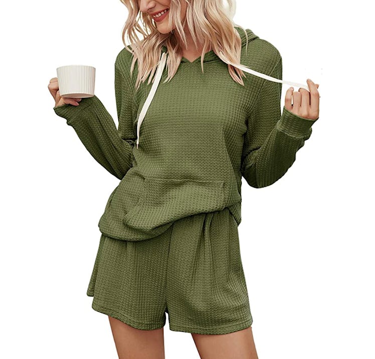 KIRUNDO 2021 Winter Two Piece Pajama Set