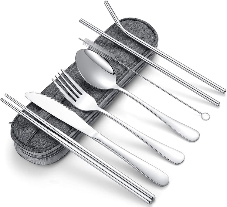 Topbooc Portable Stainless Steel Flatware